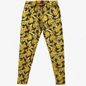 H&M Banana Print Leggings | Size Small | Fun Graphic Stretch Pants